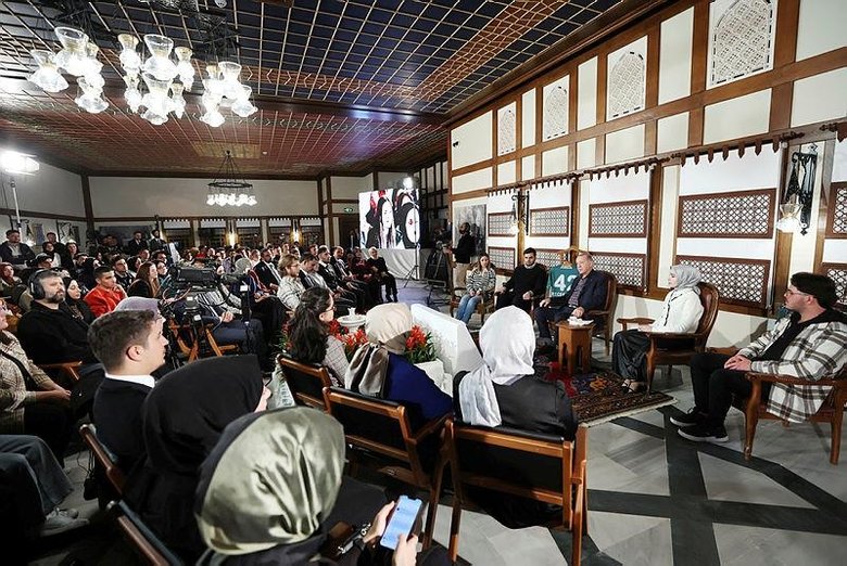 Başkan Erdoğan Konya’da gençlerle bir araya geldi