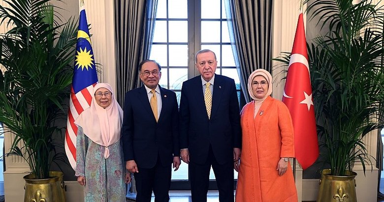 Başkan Erdoğan, Malezya Başbakanı’nı kabul etti