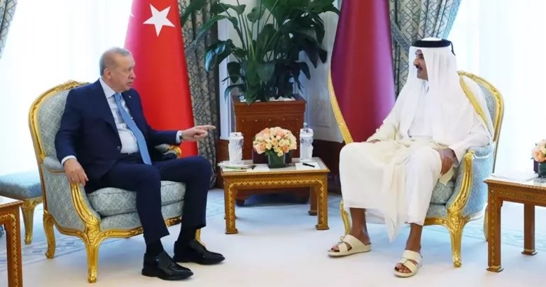 Başkan Erdoğan Katar’da: Al Sani ile görüştü 4 anlaşma imzalandı