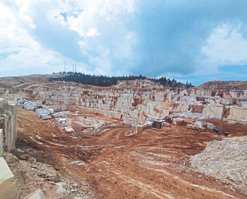 Mermer ocağında MOSSAD karargahı