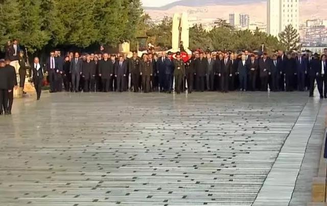 Mustafa Kemal Atatürk’ün vefatının 85’inci yılı: Başkan Erdoğan ve devlet erkanından Anıtkabir ziyareti