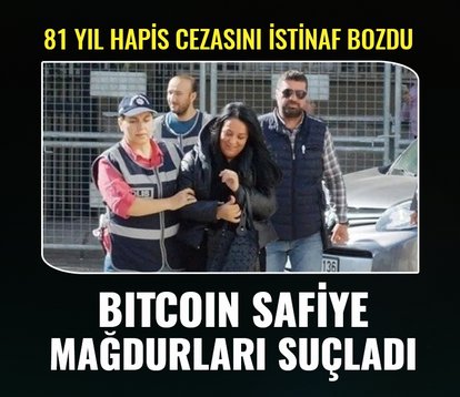 Bitcoin Safiye’den mağdurlara suçlama