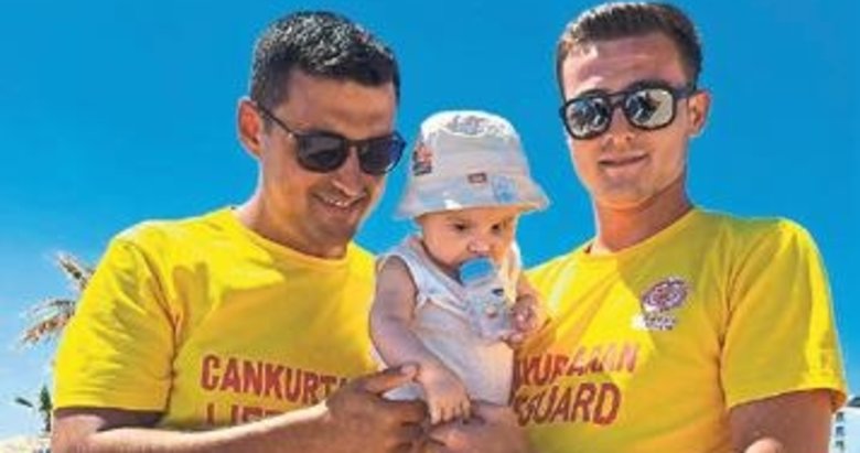 Nefes borusuna yemek kaçan bebek kurtarıldı