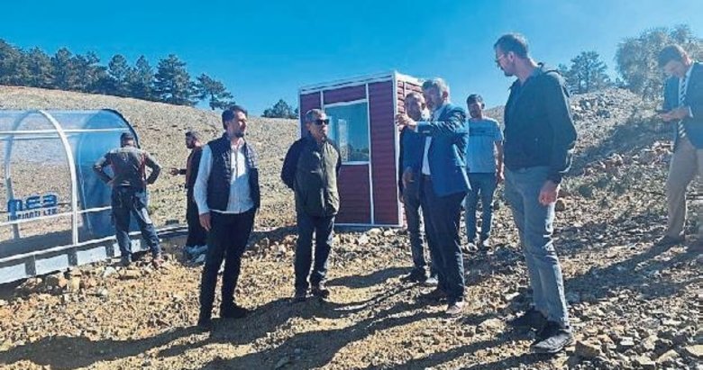 Murat Dağı kayak merkezi hazırlanıyor