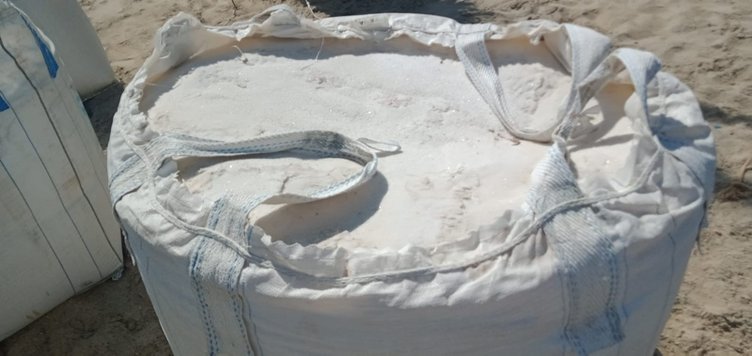 Bodrum’da plaja ’beyaz kum’ seriyorlardı! Ekipler müdahale etti