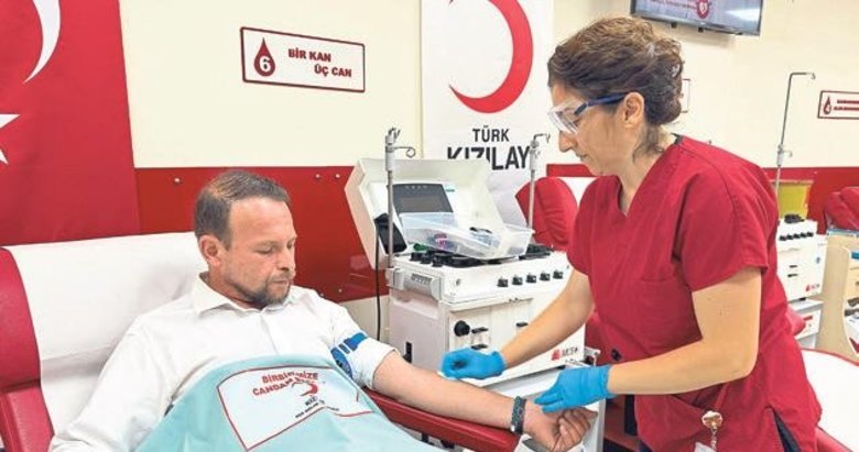 Rekortmen babanın oğluna mirası ‘kan bağışı duyarlılığı’