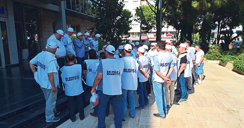 Gaziemir Belediyesi’nde eylem