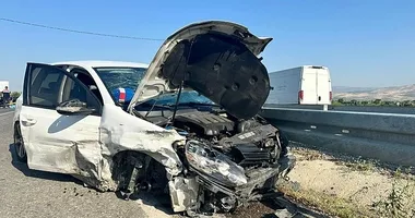 Manisa’da feci kaza!