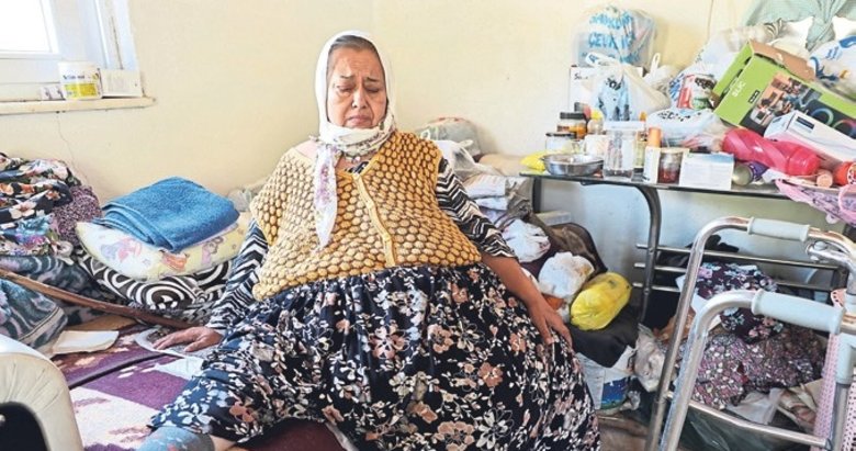 Aydın’da 15 yıldır çekyatta yaşam mücadelesi veriyor