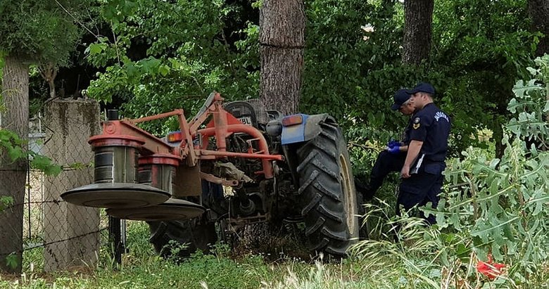 İzmir’de feci ölüm! Traktörle ağaç arasında sıkışan çiftçi öldü