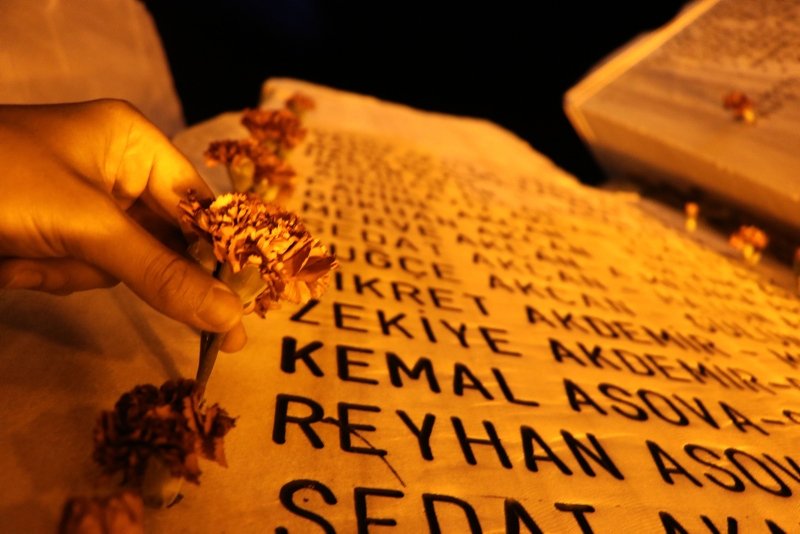 Marmara Depremi’nde hayatını kaybedenler Yalova’da anıldı