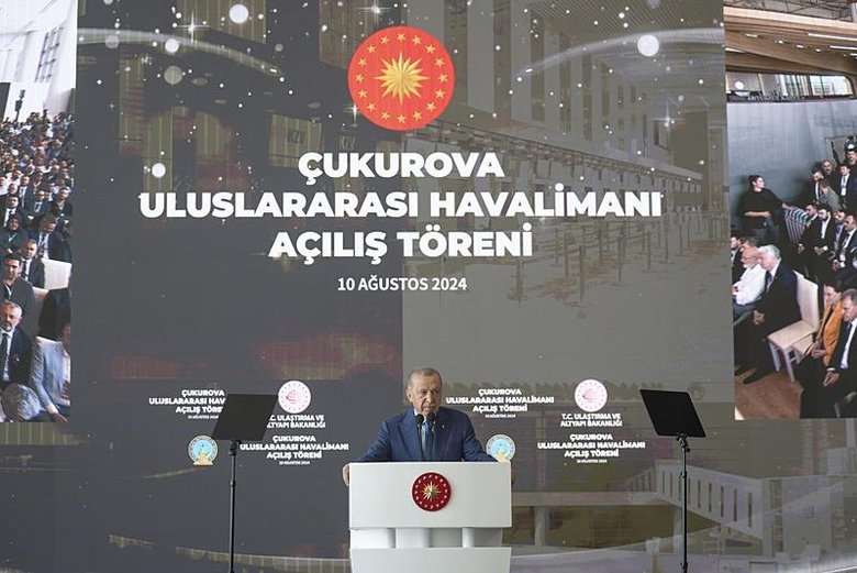 Çukurova Uluslararası Havalimanı açıldı! Başkan Erdoğan’dan muhalefete tepki: Hizmete gelince kasada para yok