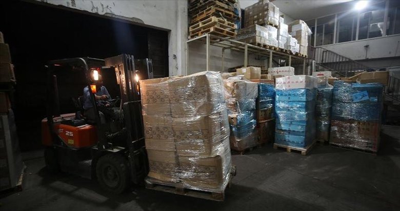 Türkiye’nin gönderdiği tıbbi malzemeler Gazze’ye ulaştı