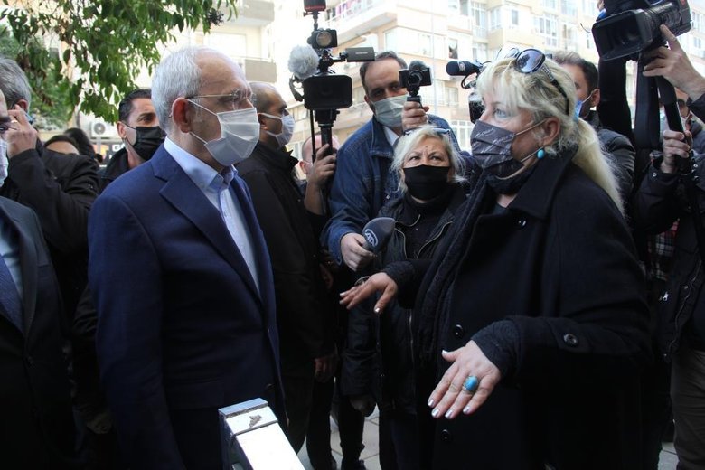 İzmir’de esnaftan Kılıçdaroğlu’na sel tepkisi
