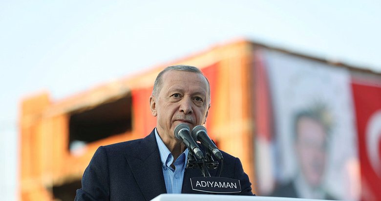 Başkan Erdoğan Adıyaman’da temel atma töreninde konuşuyor