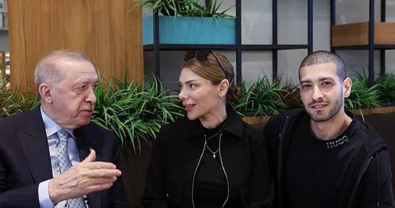 Başkan Erdoğan’dan sürpriz ziyaret! Kafede vatandaşlarla sohbet etti