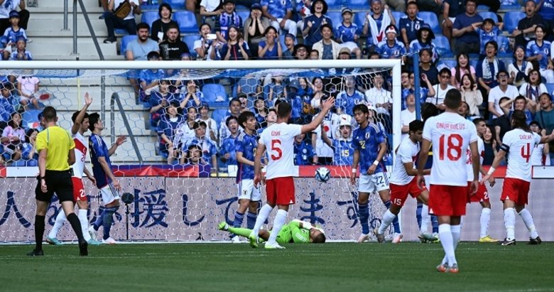 A Milli takım hazırlık maçında sahadan mağlup ayrıldı