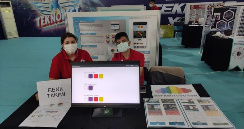 Denizli’nin ‘Renk Bulutu’ projesi TEKNOFEST’te finale kaldı