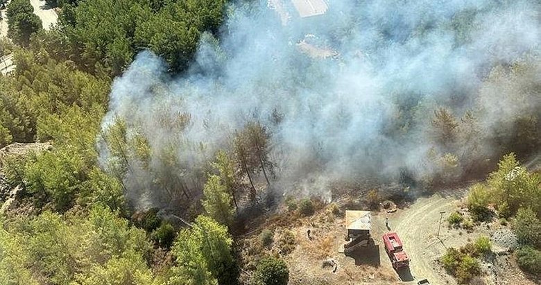 Marmaris’teki orman yangını kısa sürede kontrol altına alındı
