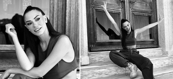 Demet Özdemir ayna pozlarıyla mest etti