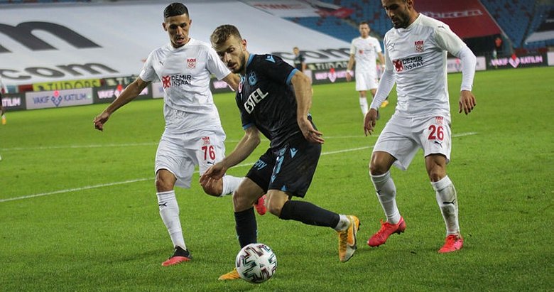 Trabzonspor - Sivasspor | Maç sonucu: 1-1