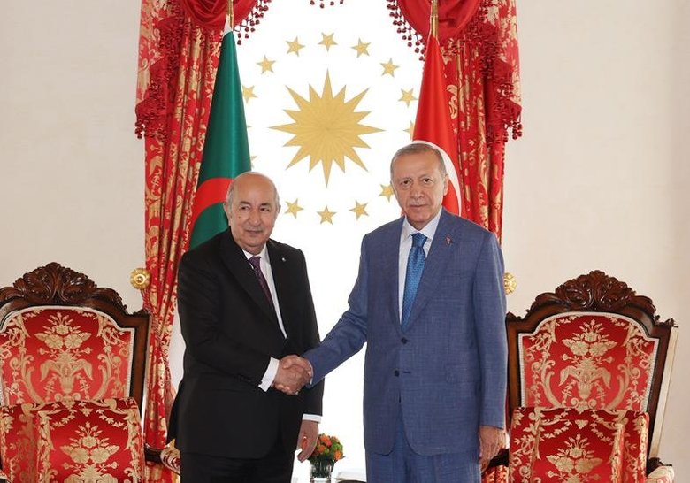 Başkan Erdoğan, Cezayir Cumhurbaşkanı Tebbun ile görüştü