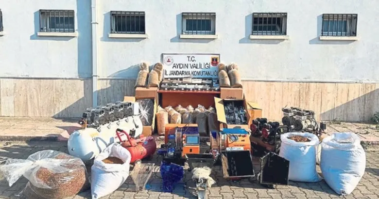 Köşk’te kaçak sigara üretimine büyük darbe