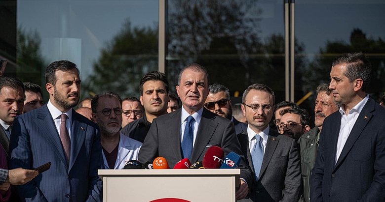 AK Parti Sözcüsü Çelik, Önder’i hastanede ziyaret etti