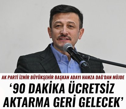 ‘90 dakika ücretsiz aktarma geri gelecek’