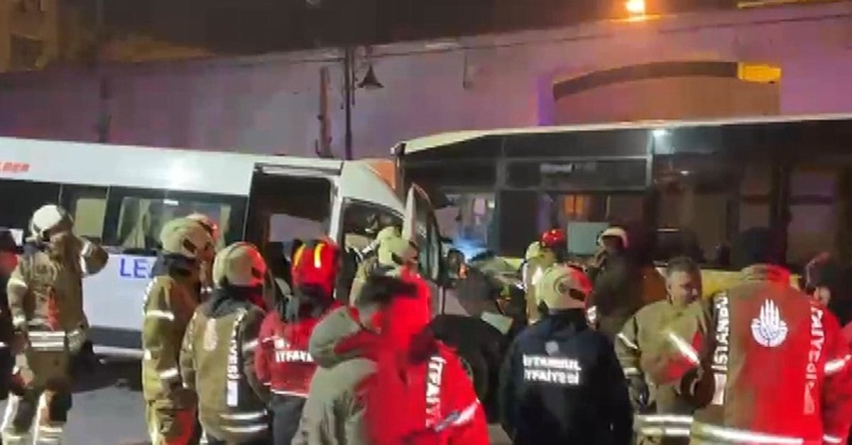 Beşiktaş'ta sabah saatlerinde korkutan kaza!