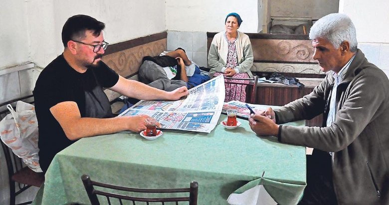 Kirayı ödeyemeyince kahvehaneye sığındı