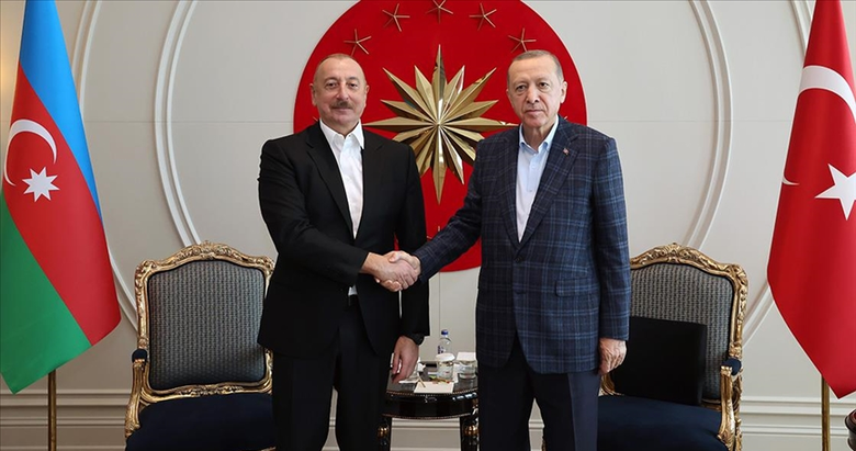 Başkan Erdoğan, Aliyev ile görüştü