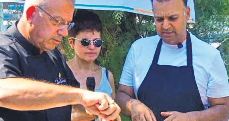 Kraliyet nişanı olan ünlü şef tarhana pişirdi
