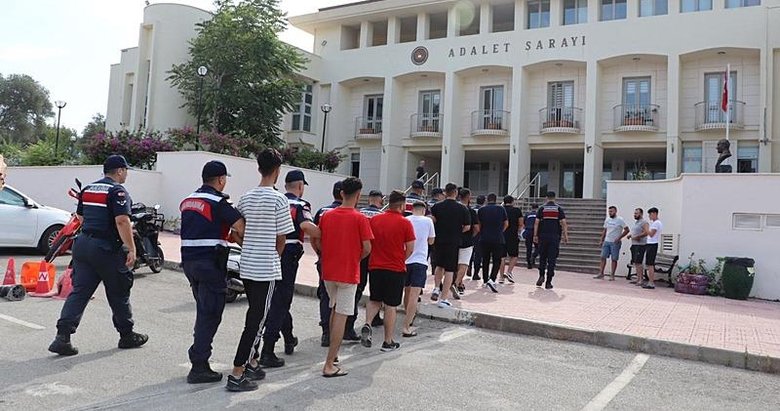 Bodrum’da lüks VİP araçla göçmen kaçakçılığı! İHA ile tespit edildi