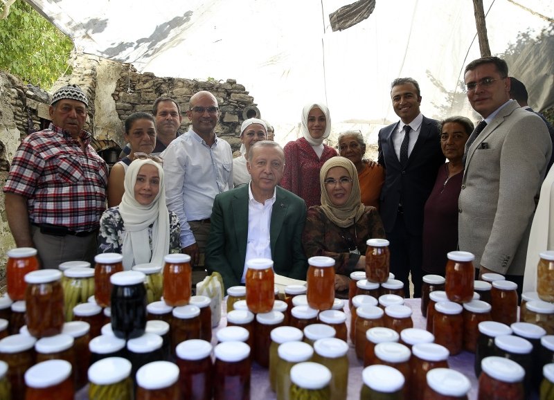 Başkan Recep Tayyip Erdoğan Muğla’da antik kenti ziyaret etti