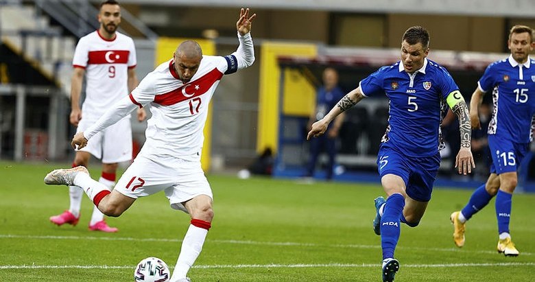 A Milli Futbol Takımımız, hazırlık maçında karşılaştığı Moldova’yı mağlup etti