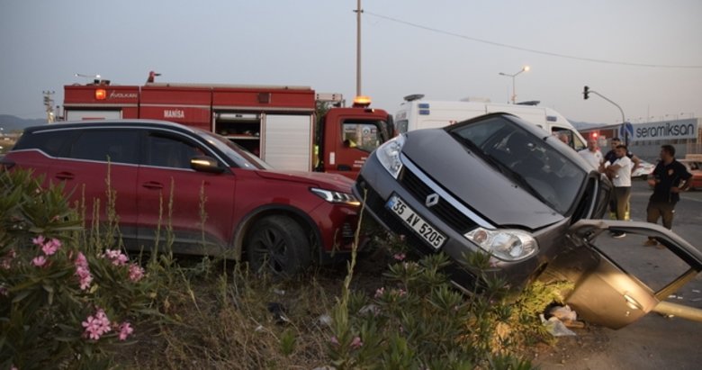 Manisa’da feci kaza! 5 kişi yaralandı