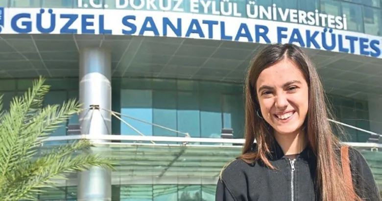 Otizmli ressam Eylül Güzel Sanatlar’a girdi