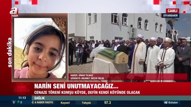 Türkiye’yi ağlatan Narin’e veda! Doğduğu köyde son yolculuğuna uğurlandı