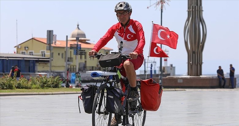 Şehit Gaffar Okkan için 1250 kilometre pedal çevirecek