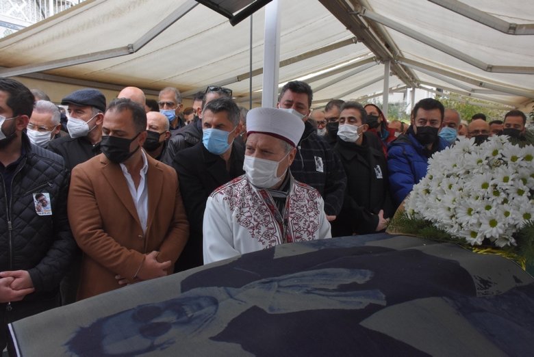 Şarkıcı Gülçin Ergül’ün sevgilisi Erdal Şeyda Lafçı son yolculuğuna uğurlandı