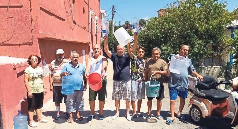 Foça ve Aliağa yaz sıcağında susuz kaldı