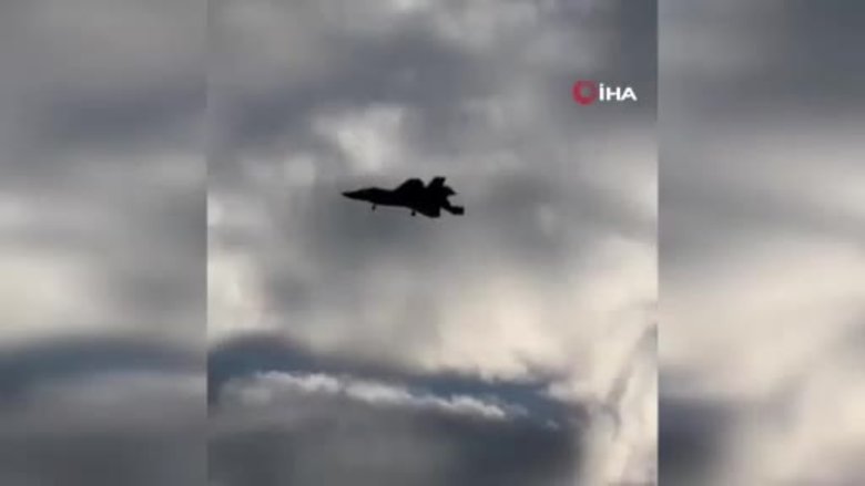 Milli muharip uçak KAAN, gökyüzüyle buluştu