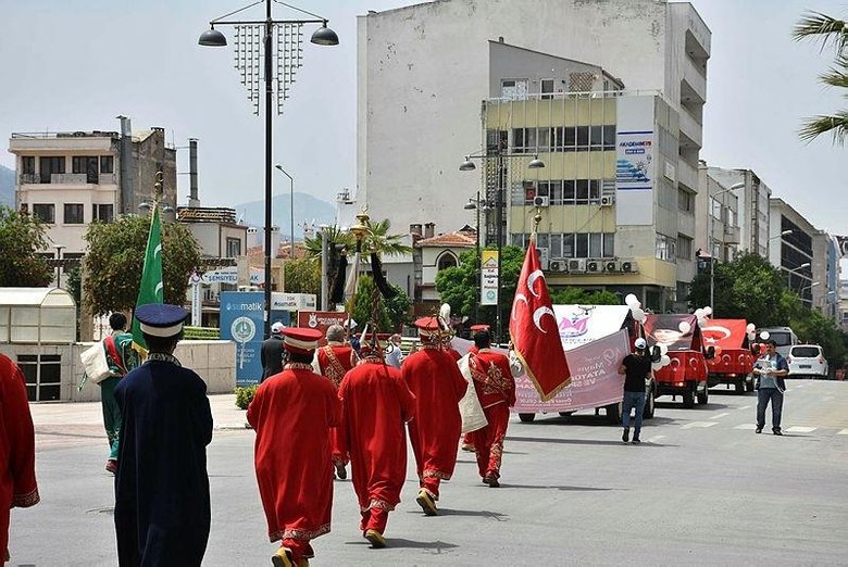 Manisa’da 19 Mayıs’a mehterli kutlama