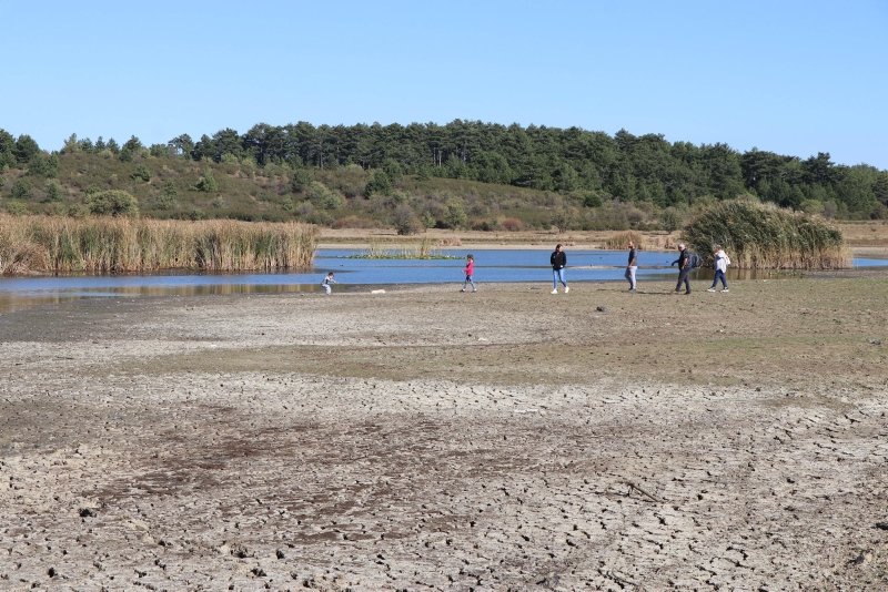 Kuş cenneti Yayla Gölü’nde 20 yılın en düşük su seviyesi