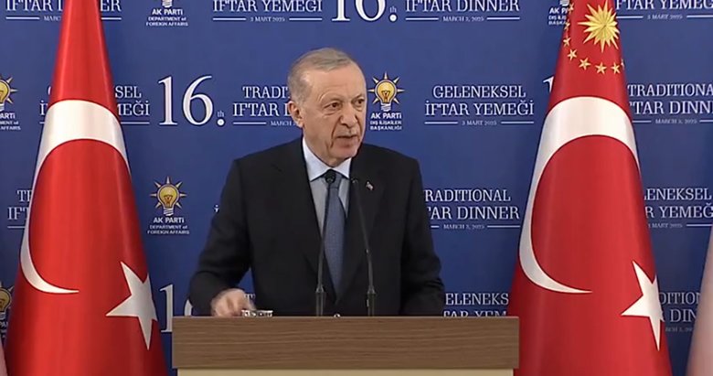 Başkan Erdoğan’dan iftar programında önemli açıklamalar