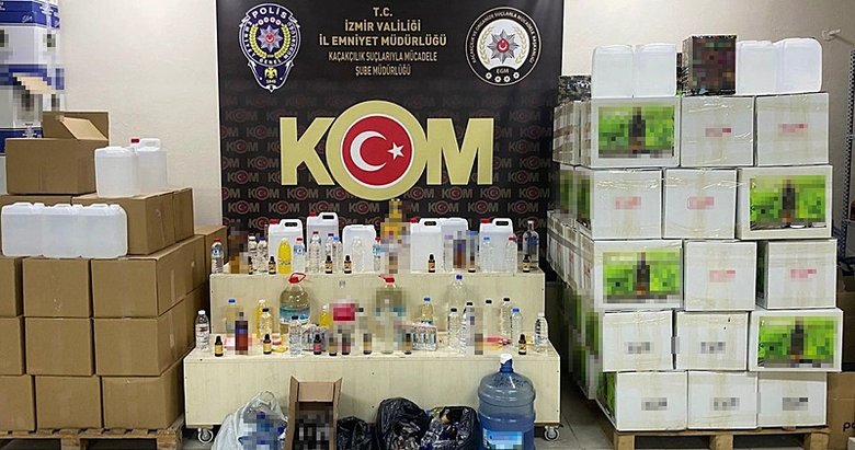 İzmir’de dev kaçakçılık operasyonu! 6 milyon liralık malzeme ele geçirildi