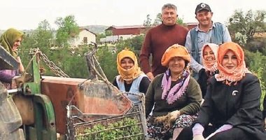 Çiftçilere kadın kaymakam desteği