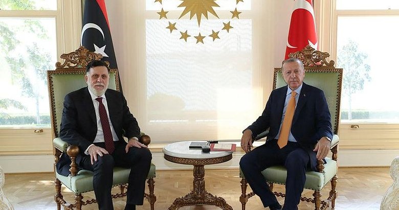 Vahdettin Köşkü’nde Başkan Erdoğan ile Serrac arasında kritik Libya zirvesi...