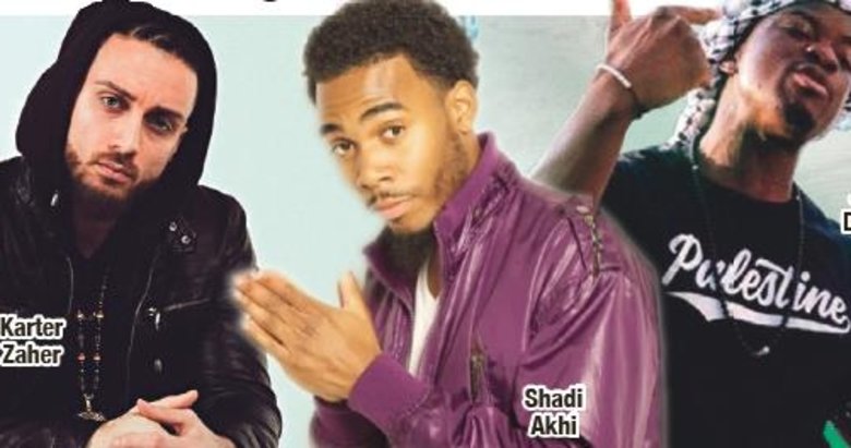 Dünyaca ünlü rapçiler Filistin için söyledi